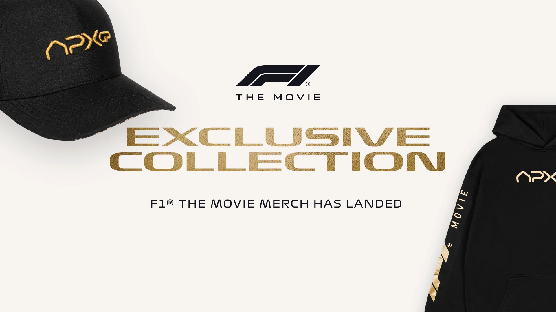 Limited edition 'F1' movie merchandise unveiled ahead of summer